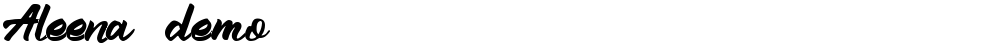 Aleena (demo)