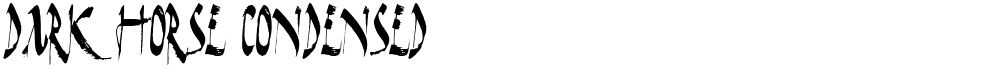 Dark Horse Condensed