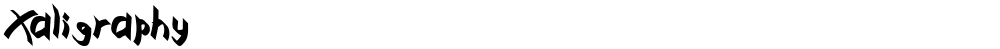 Xaligraphy