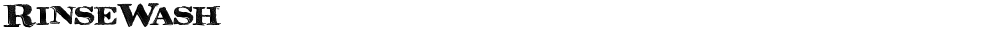 RinseWash
