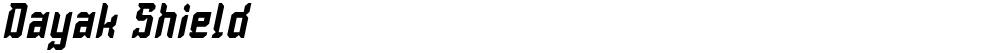 Dayak Shield