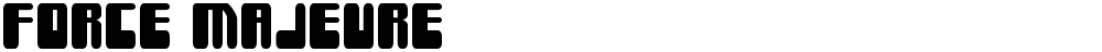 Force Majeure