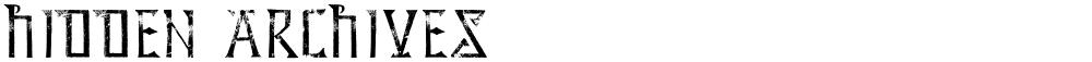 Hidden Archives
