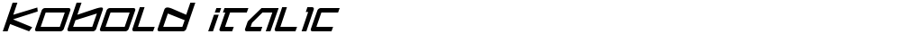 Kobold Italic