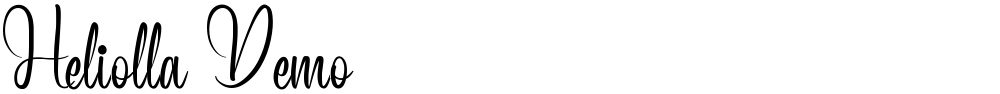 Heliolla Demo