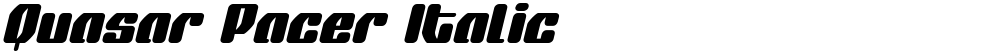 Quasar Pacer Italic