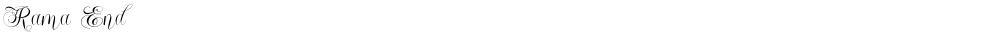 Rama End