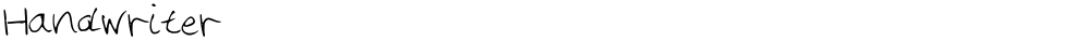Handwriter