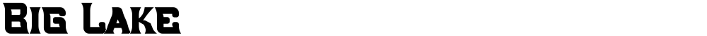 Big Lake