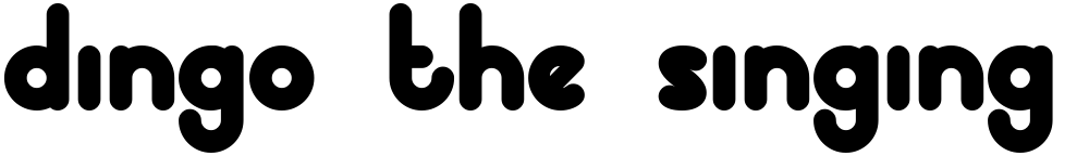 dingo the singing dog DEMO