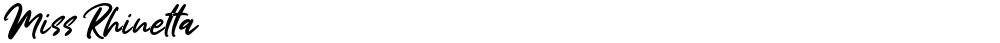 Miss Rhinetta