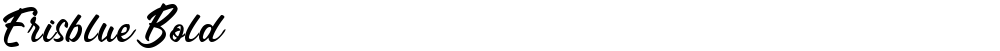 Erisblue Bold