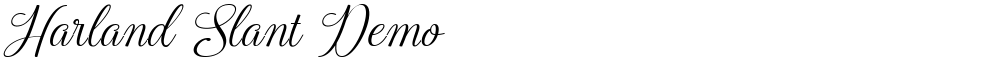 Harland Slant Demo