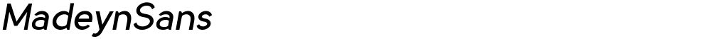 MadeynSans