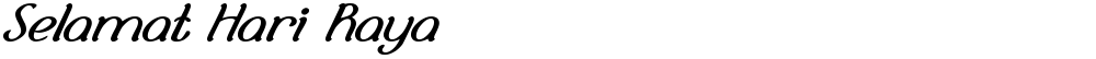 Selamat Hari Raya
