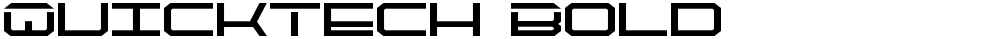 QuickTech Bold