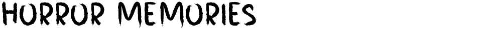 HORROR MEMORIES