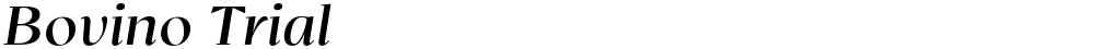Bovino Trial
