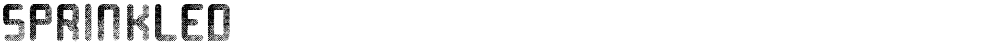 Sprinkled
