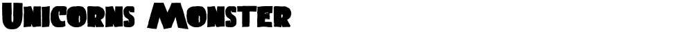 Unicorns Monster