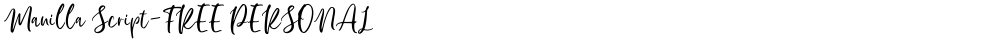 Manilla Script-FREE PERSONAL