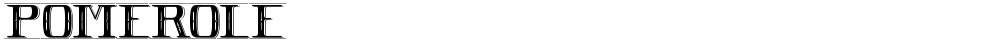 POMEROLE