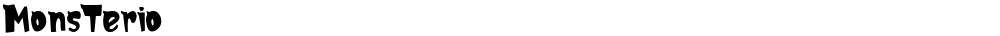 MonsTerio