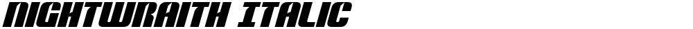 Nightwraith Italic