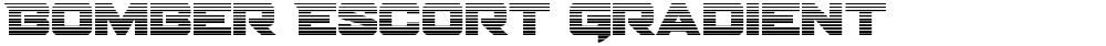 Bomber Escort Gradient