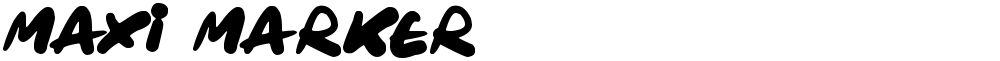 Maxi Marker