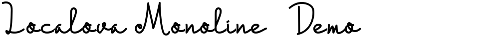 Localova Monoline - Demo 