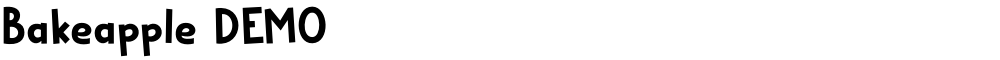 Bakeapple DEMO