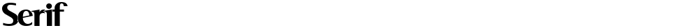 Serif