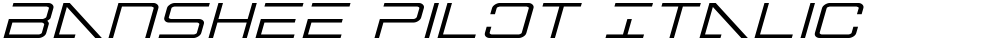 Banshee Pilot Italic