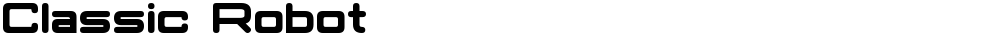 Classic Robot