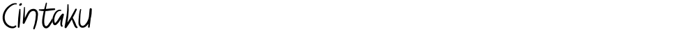 Cintaku