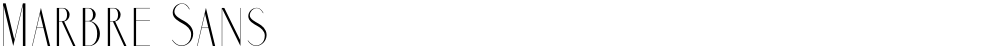 Marbre Sans