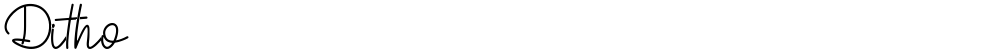 Ditho