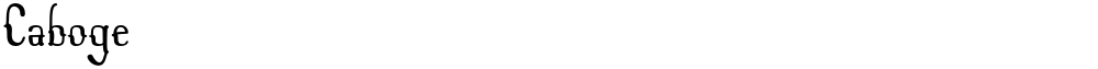 Caboge