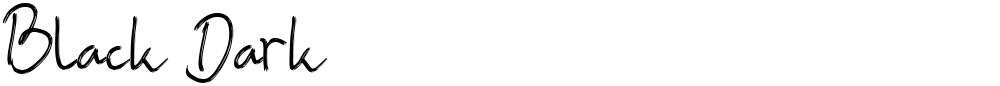Black Dark