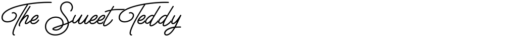 The Sweet Teddy