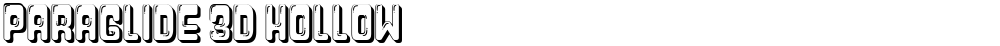 Paraglide 3D Hollow