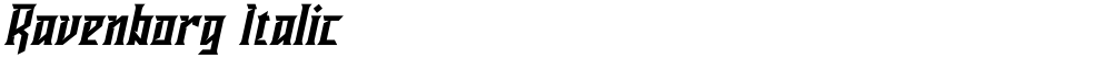 Ravenborg Italic