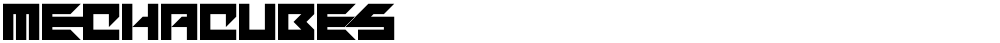 Mechacubes