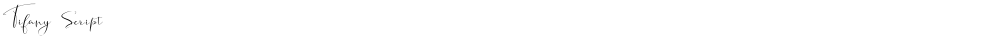 Tifany Script