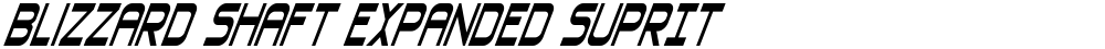 Blizzard Shaft Expanded SuprIt