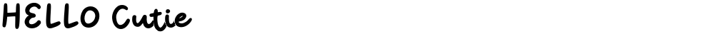 HELLO Cutie