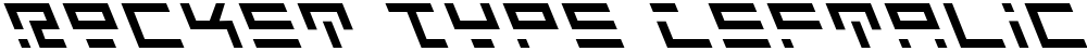 Rocket Type Leftalic