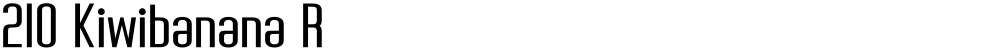 210 Kiwibanana R