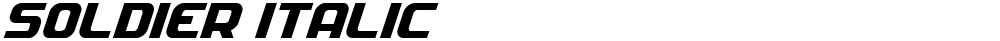 Soldier Italic